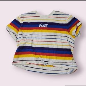 Striped vans tshirt